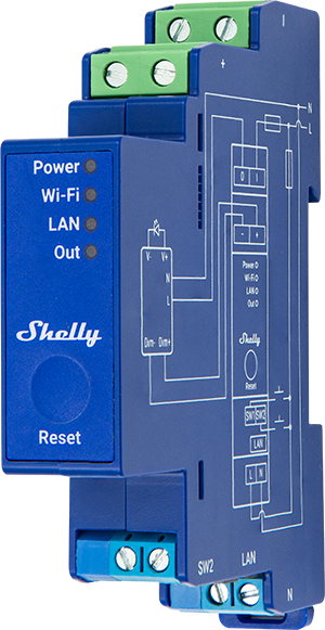SHELLYページ Shelly Pro Dimmer 0/1-10V PM | Shelly Knowledge Base